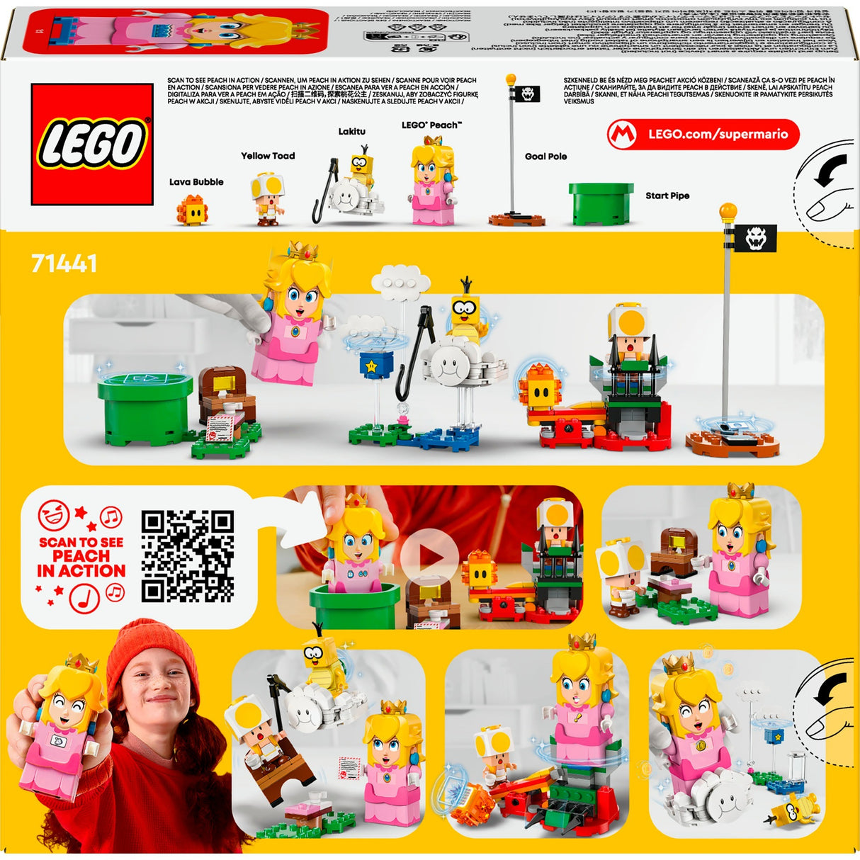 Lego Super Mario™ – Abenteuer mit interaktivem Peach™ – 71441