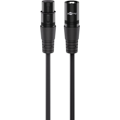 Goobay xlr-aansluitkabel (zwart, 15 meter)