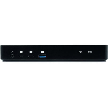 Club 3D DisplayPort HDMI Dock 4K60Hz Dockingstation (schwarz, mit KVM-Funktionalität)