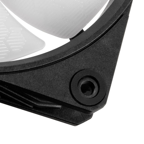 Silverstone Shark Force 120 ArGB Gehäuselüfter (schwarz, 120 x 120 x 25 mm, PWM)