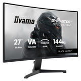 Iiyama g-master black hawk g2471hs-b1 27 curved gaming monitor (zwart, hdmi, displayport, usb, audio, amd free-sync, 144 hz)