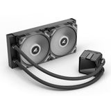 Sharkoon S50 ArGB Wasserkühlung (schwarz, 4-Pin-PWM)