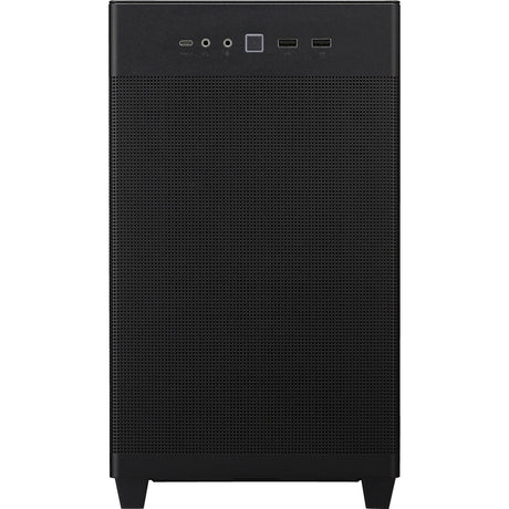 Asus Prime Ap201 Mini-Tower-Gehäuse (schwarz | 2x USB-A | 1x USB-C | gehärtetes Glas)