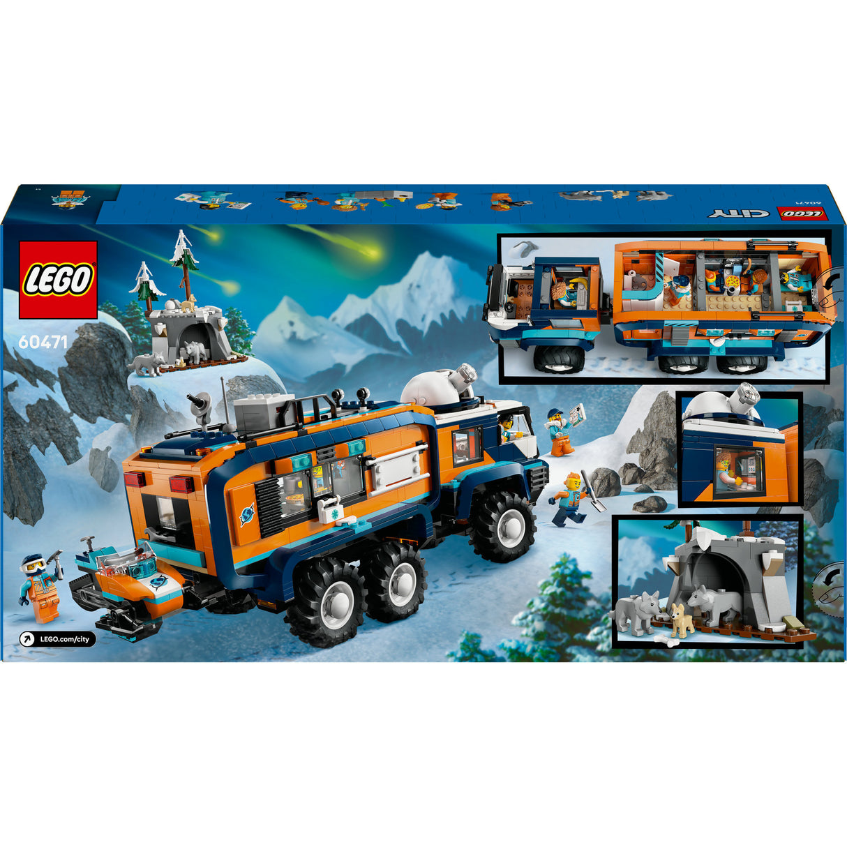 Lego 60471 Stadterkundungs-Laborwagen am Nordpol