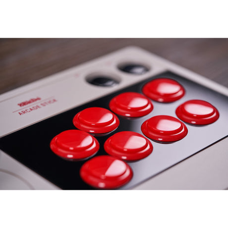 8bitdo Arcade-Stick-Gamepad (grau)