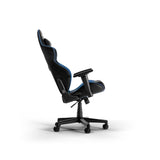 Dxracer gladiator l black blue pvc leather gamestoel (zwart blauw)