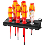 Wera 160 ist 7 Schraubendreher -Set Kraftform Plus Serie