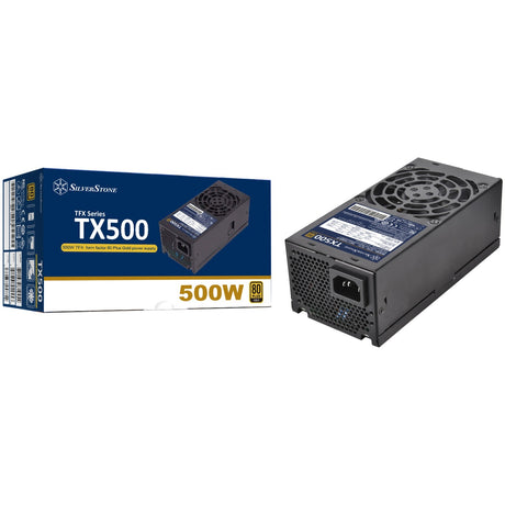 Silverstone SST-TX500-G 500-Watt-Netzteil (schwarz, 2x PCIe)