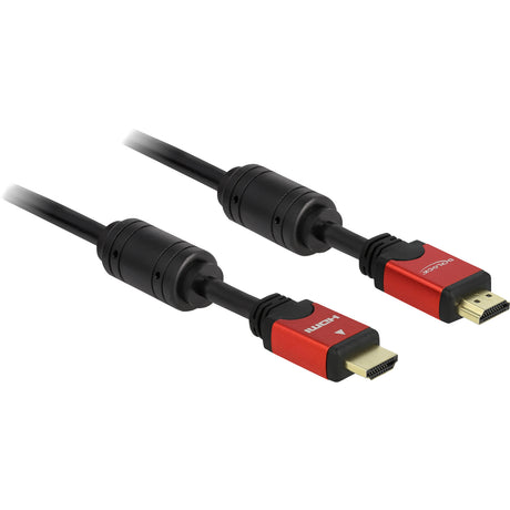 Delock High Speed HDMI – HDMI a Stecker > HDMI a Stecker Kabel (schwarz, 3 Meter)