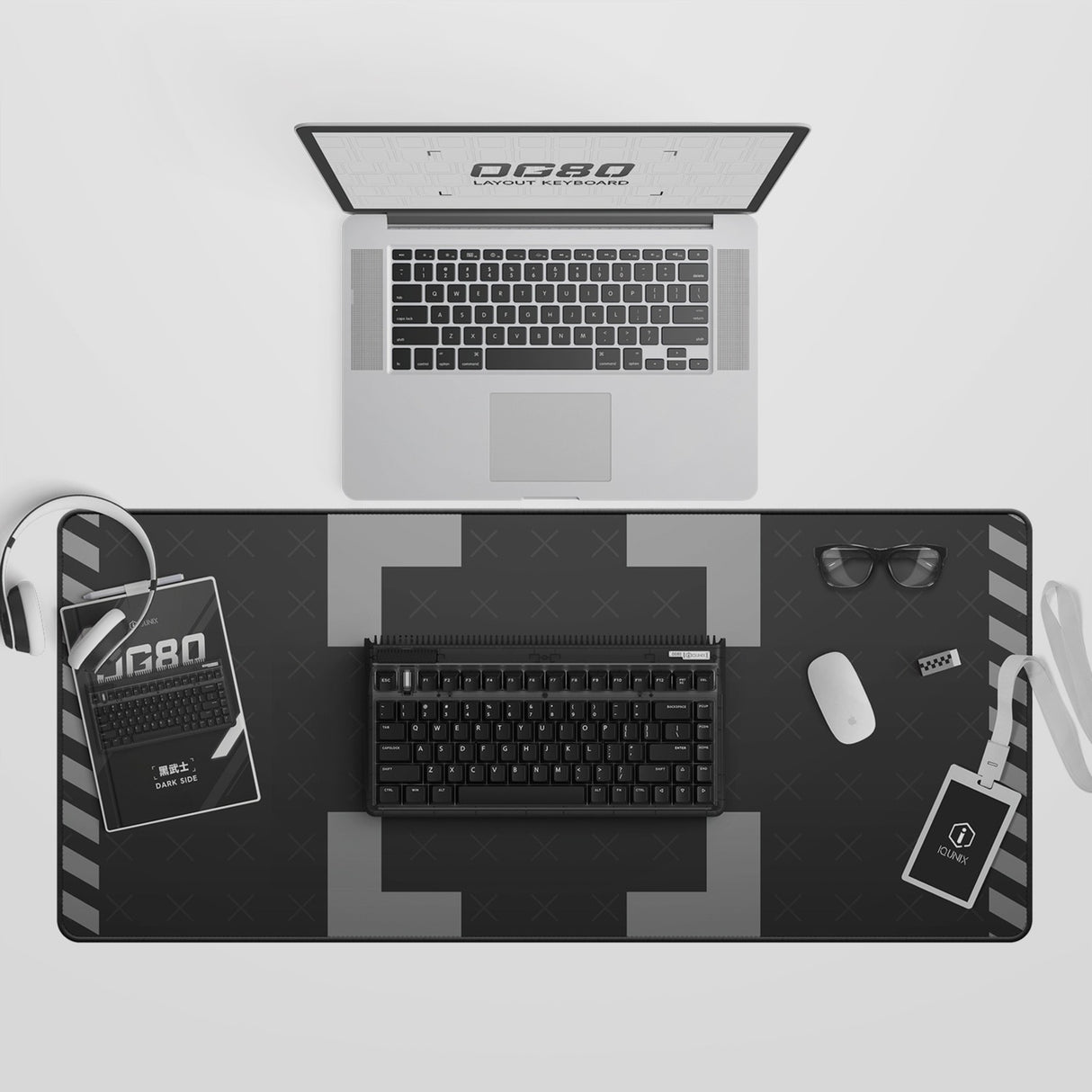 Iqunix OG80 Dark Side Wireless Mechanical Keyboard