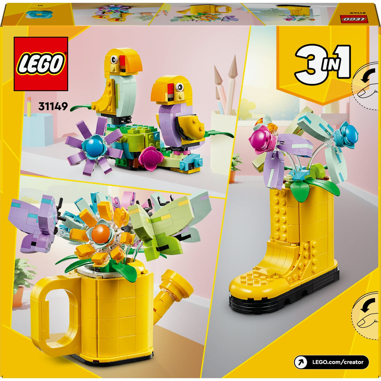 Lego Creator 31149 Blumen in der Gießkanne