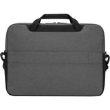 Targus cypress 15.6” briefcase with ecosmart laptoptas (grijs)