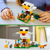 Lego Minecraft Hühnerfarm, Spielzeug für Kinder – 21585