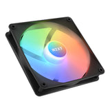 Nzxt f140 RGB Core Gehäuselüfter (schwarz, 140 x 140 x 26 mm, PWM, ohne Controller)
