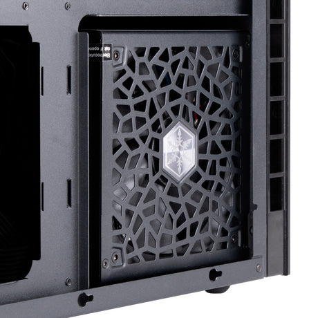 Silverstone Sugo 17 Mini-Tower-Gehäuse (schwarz | 2x USB-A | 1x USB-C)