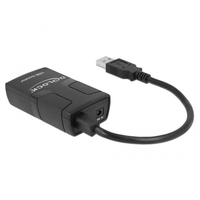 Delock USB-Isolator mit 5 kV Isolationsadapter (schwarz)
