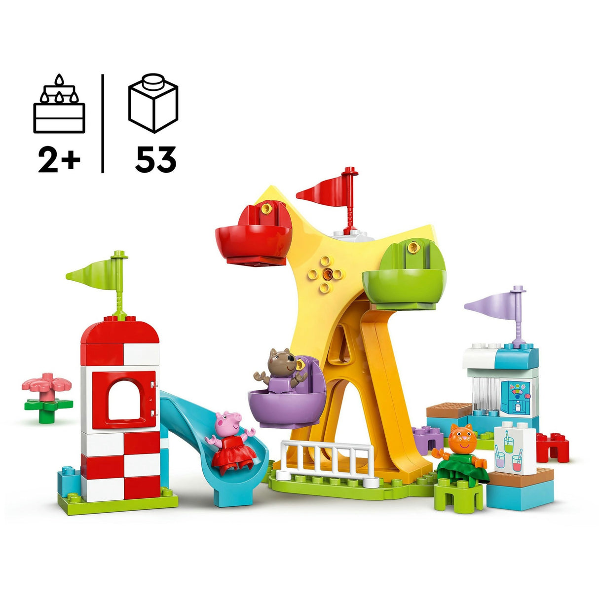 Lego Duplo 10453 Kirmes Peppa Wutz