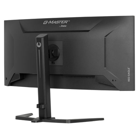 Iiyama G-Master Red Eagle GCB3484WQSU-B2 34 gebogener Ultrawide-Gaming-Monitor (Schwarz, HDMI, DisplayPort, USB, Audio, AMD Free-Sync, Dual-Modus)