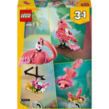 Lego® Creator 3in1 Wildtiere: Rosa Flamingo-Set – 31170