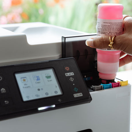 Canon maxify gx2051 all-in-one inkjetprinter met faxfunctie (wit, printen, kopiëren, scannen, faxen, wi-fi)
