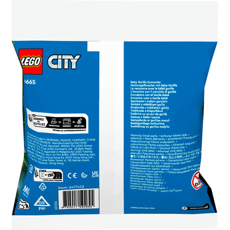 Lego City – Baby-Gorilla-Begegnung, Konstruktionsspielzeug (30665)