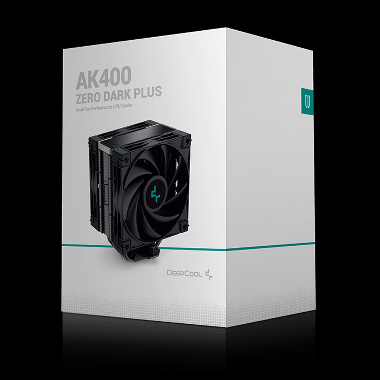 Deepcool ak400 Zero Dark Plus CPU-Kühler (schwarz)