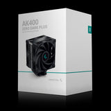 Deepcool ak400 Zero Dark Plus CPU-Kühler (schwarz)