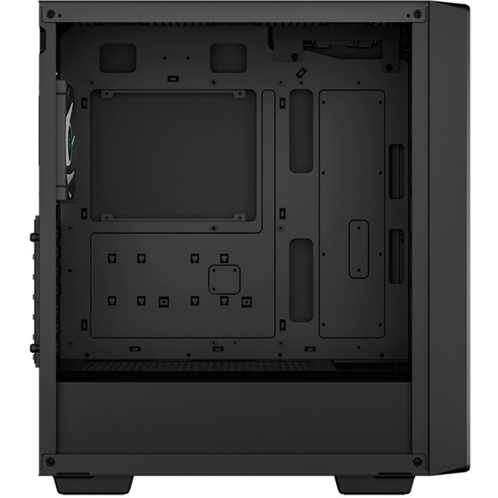 Deepcool cc560 argb v2 Midi-Tower-Gehäuse (schwarz | 2x USB-A | RGB | gehärtetes Glas)