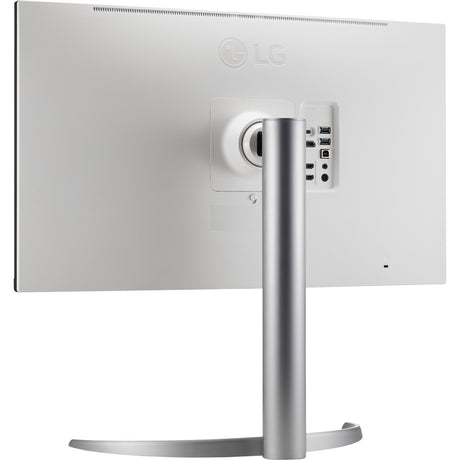 LG Ultrafine 27UQ850V-W 27 4K UHD Monitor (Weiß Silber, 2x HDMI, Display Port, 2x USB-A, USB-B, USB-C)