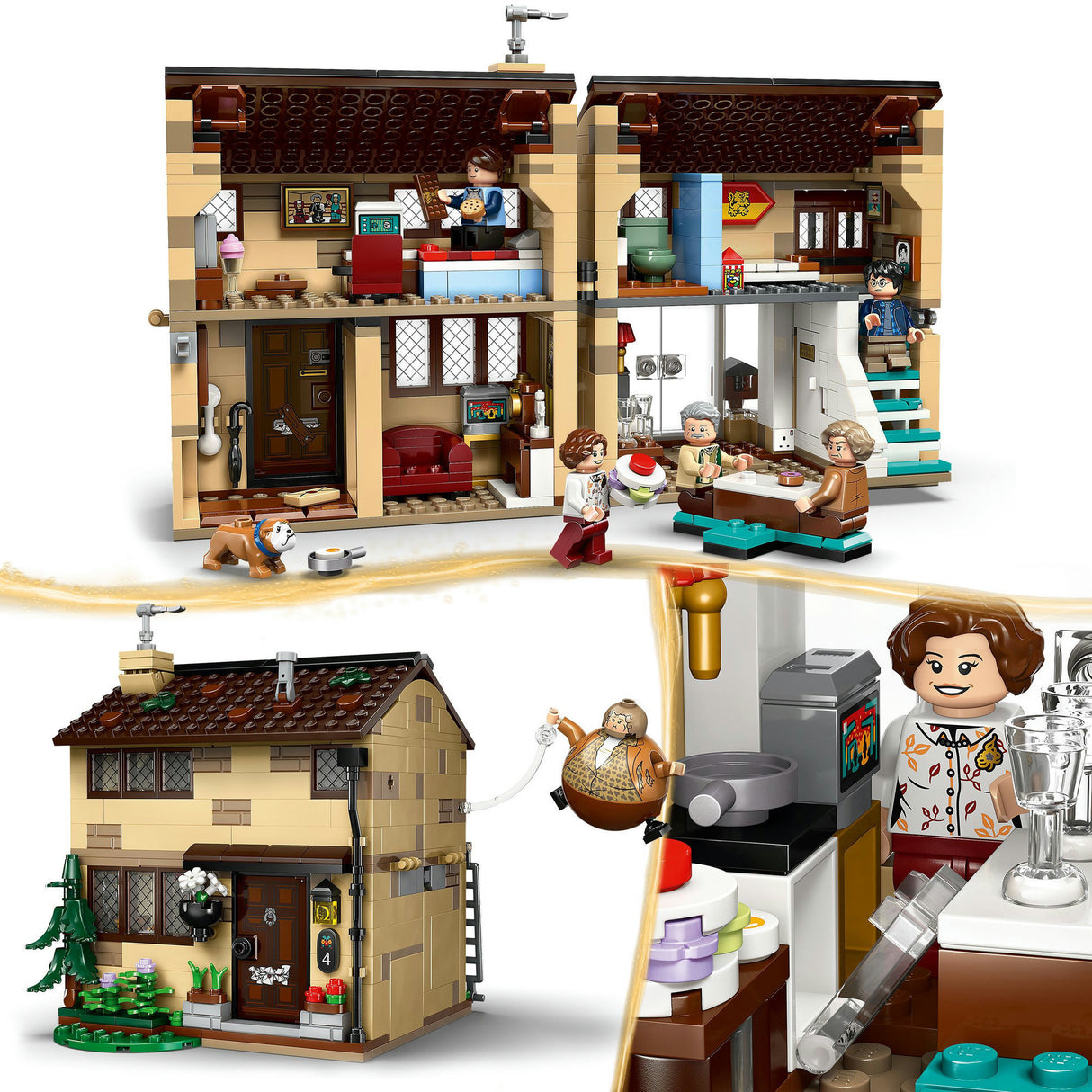 Lego Harry Potter Ligusterweg: Tante Margots Besuch Bausatz – 76451