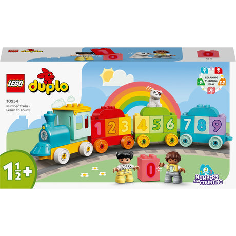Lego Duplo – Zahlenzug – Zählen lernen, Konstruktionsspielzeug (10954)