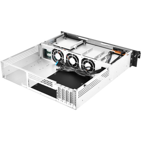 Silverstone RM21-308 Rackgehäuse (schwarz | 1x USB-A 2.0 | 1x USB-A 3.2 (5 Gbit s))