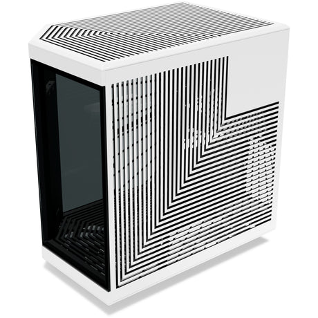Hyte y70 Midi-Tower-Gehäuse (weiß | 2x USB-A | 1x USB-C | gehärtetes Glas)