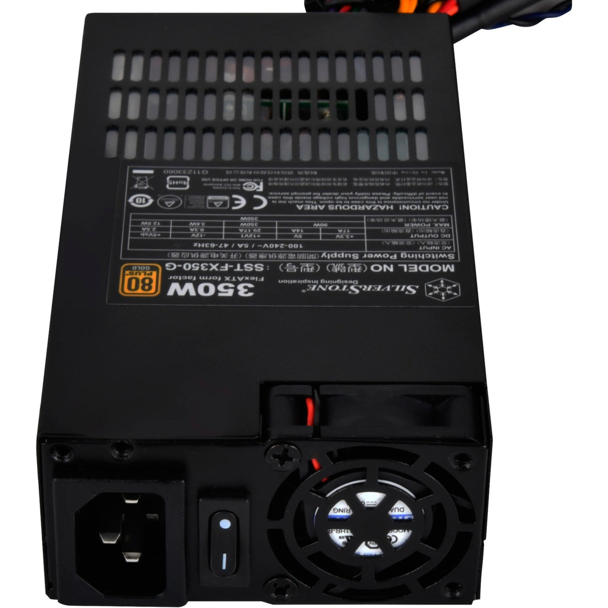 Silverstone FX350-G 350-Watt-Netzteil (Flex-ATX-Formfaktor)