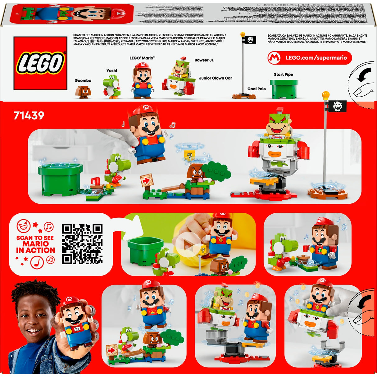 Lego Super Mario 71439 Abenteuer mit interaktivem Mario