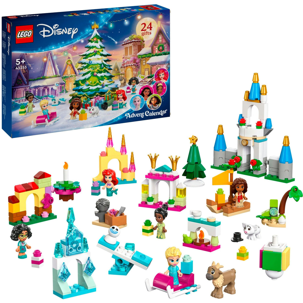 Lego Disney - Adventskalender 2024 Konstruktionsspielzeug (43253)