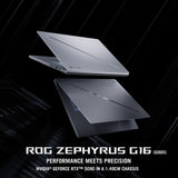 Asus rog zephyrus g16 gu605cm-qr026w 16 gaming laptop (donkergrijs | ultra 9 285h | rtx 5060 | 16 gb | 1 tb ssd)