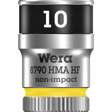 Wera Belt A 1 Zyklop Steckschlüsselsatz Steckschlüssel (schwarz, 10-teilig, mit Haltefunktion, mit 1 4 -Antrieb)