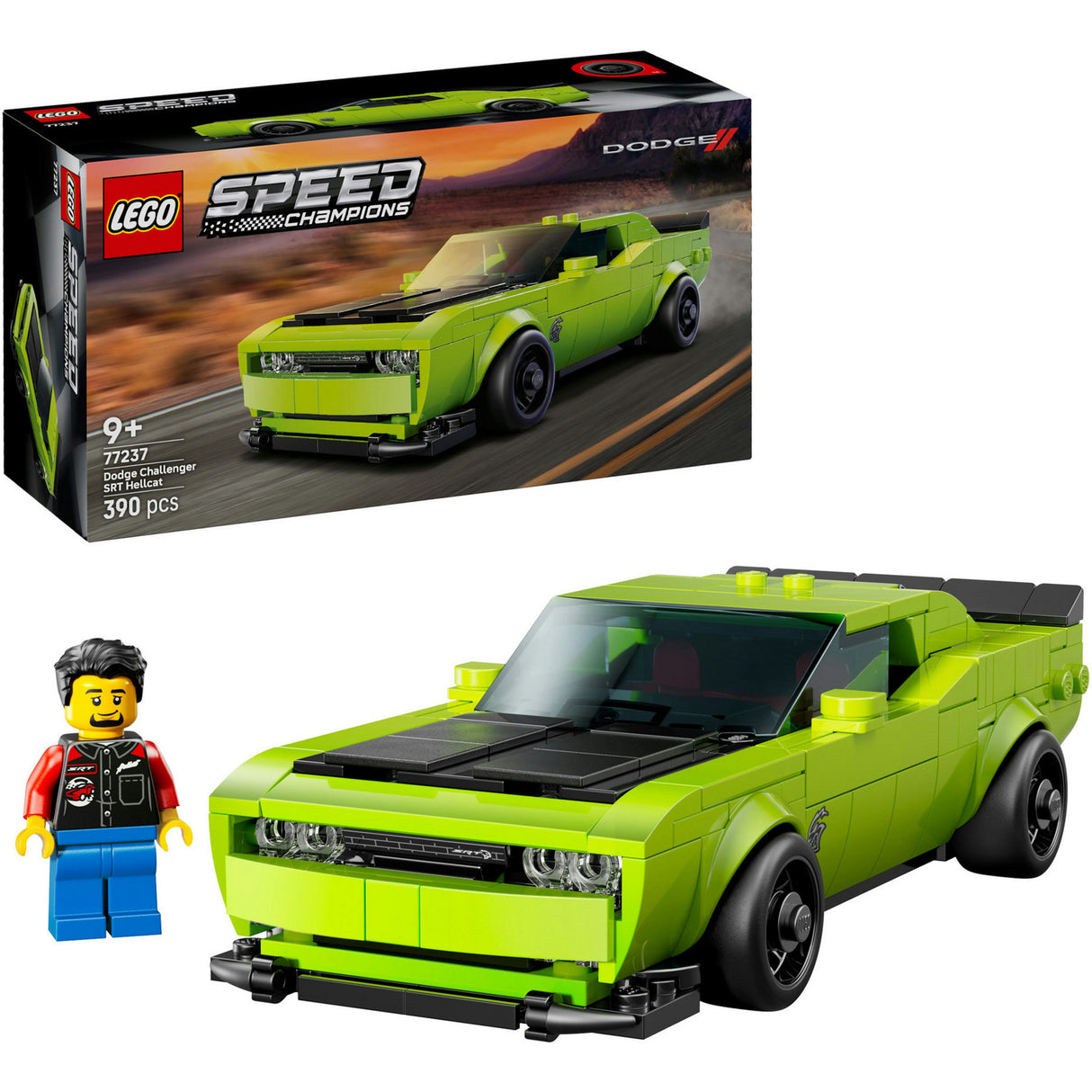 Lego ® Speed Champions Dodge Challenger SRT Hellcat Sportwagen – 77237