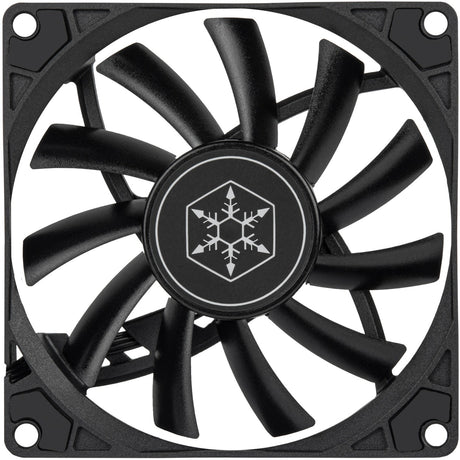 Silverstone Air Slimmer 90 Gehäuselüfter (schwarz, 92 x 92 x 15 mm, PWM)