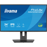 Iiyama Prolite xb2492hsu-b1 24 Monitor (Schwarz (matt), HDMI, Display Port, 2x USB-A, USB-B, 120 Hz)