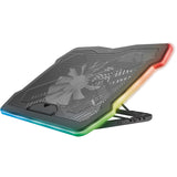 Trust GXT 1126 Aura Laptop-Kühler (schwarz, RGB)