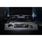 Keychron q3 he 8k magnetic switch keyboard (zwart, us lay-out (qwerty), ultra-fast lime, 80% (tkl), rgb, hot swap, 8k)