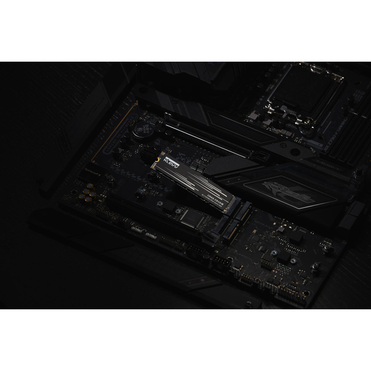Klevv cras c910g 2 tb ssd (zwart, k02tbm2sp0-10g, pcie gen 4.0 x4, nvme 2.0)