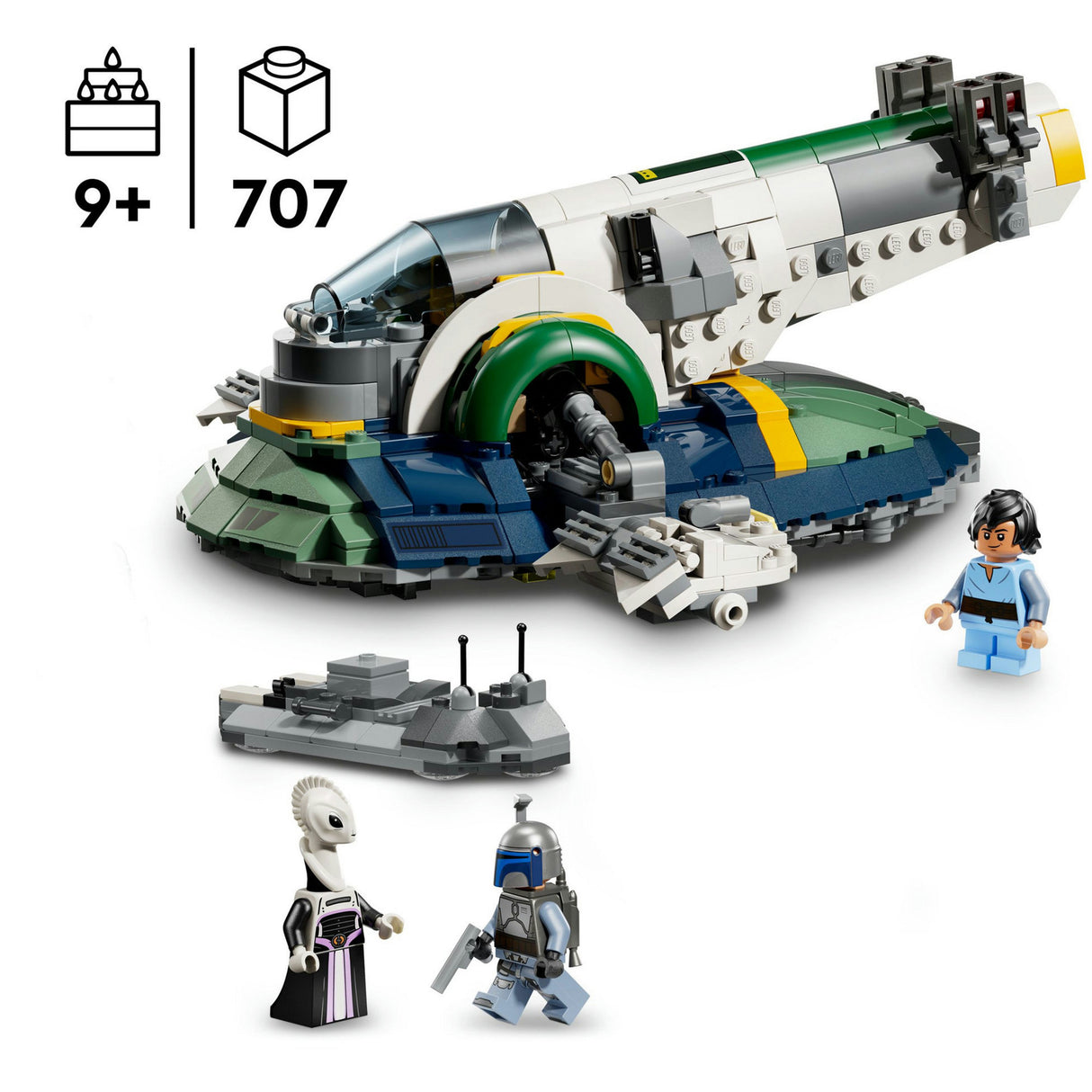 Lego Star Wars 75433 Jango Fetts Raumschiff
