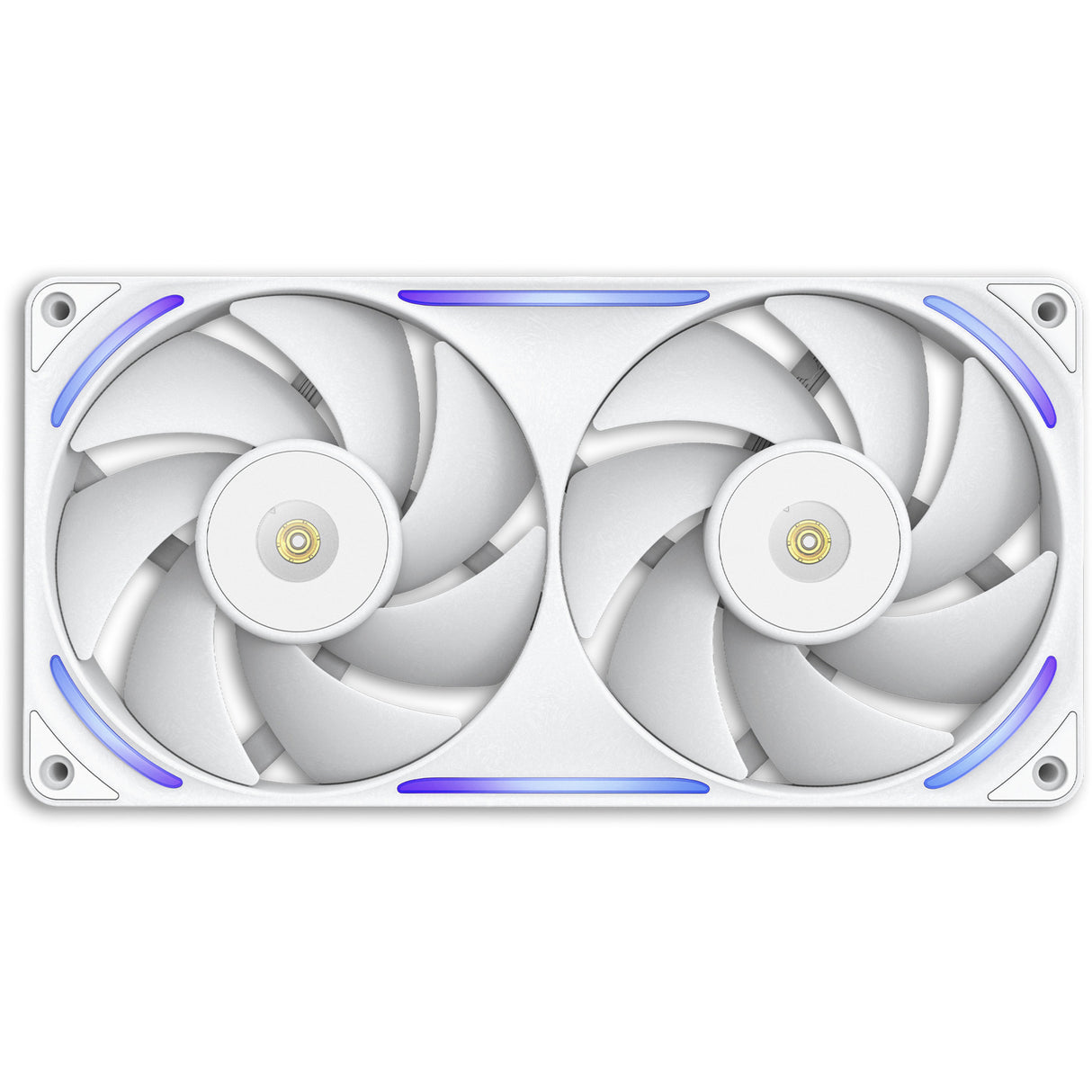 Nzxt f240x rgb case fans (wit, 2 stuks, 240 x 120 x 30 mm, pwm)