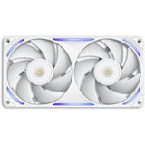 Nzxt f240x rgb case fans (wit, 2 stuks, 240 x 120 x 30 mm, pwm)