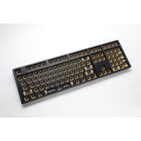 Ducky one 3 ansi layout barebone rgb mechanisch toetsenbord (zwart, us lay-out (qwerty), 100%, rgb leds, hot swap, barebone)