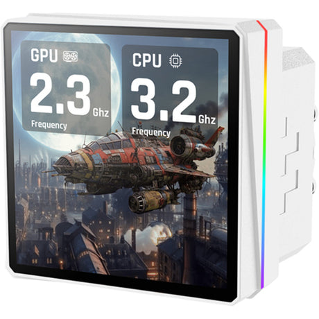 Thermaltake TH360 V3 Ultra ARGB Sync AIO Flüssigkeitskühler – Snow Edition Wasserkühlung (weiß)