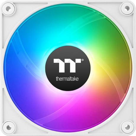 Thermaltake CT120 EX Reverse Argb Sync PC-Lüfter Snow (3-Lüfter-Pack) Gehäuselüfter (weiß, 3 Stück, 120 x 120 x 25 mm, PWM)